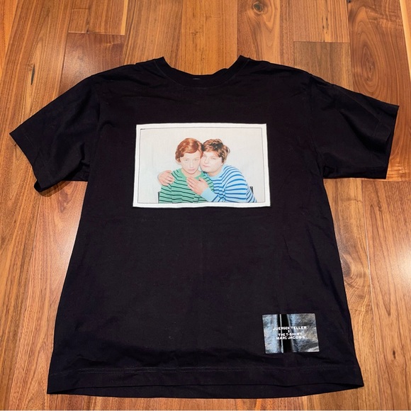 MARC JACOBS X JURGEN TELLER PRINT T SHIRT - Picture 1 of 8